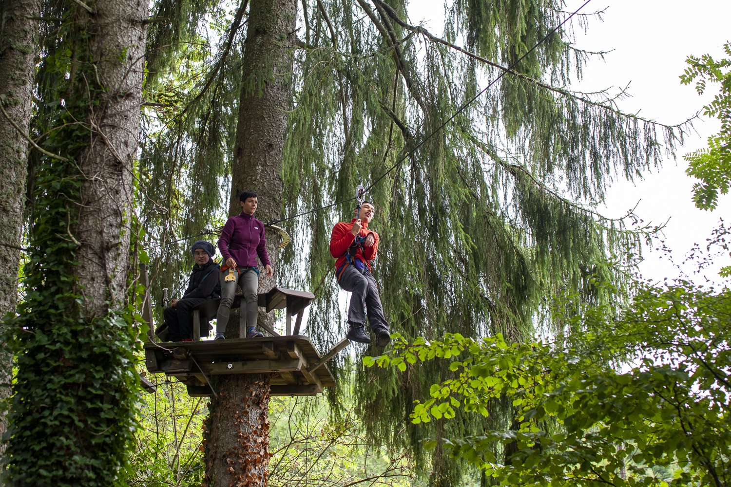 Handibranche dans le Bugey : sensations fortes garanties ! – août 2025